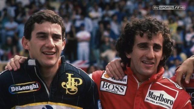 Prost On Senna