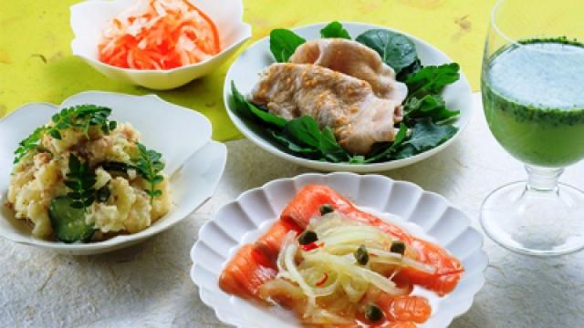 Rika's TOKYO CUISINE 5 Salads Using Sushi Vinegar