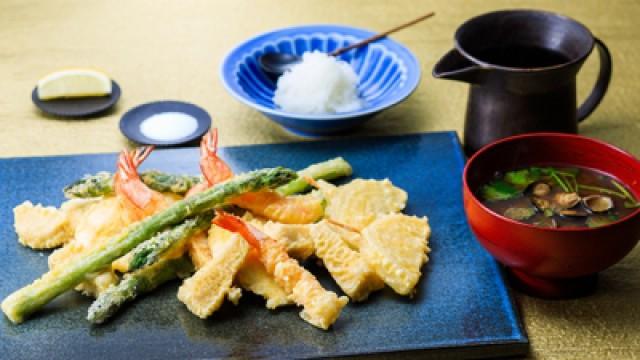 Authentic Japanese Cooking Early Summer Tempura