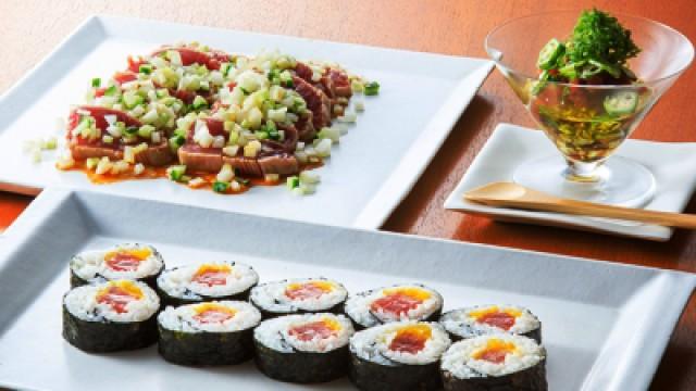 Rika's TOKYO CUISINE Tuna Sashimi Three Ways
