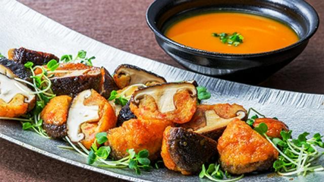 Authentic Japanese Cooking Stuffed Shiitake with Teriyaki Glaze