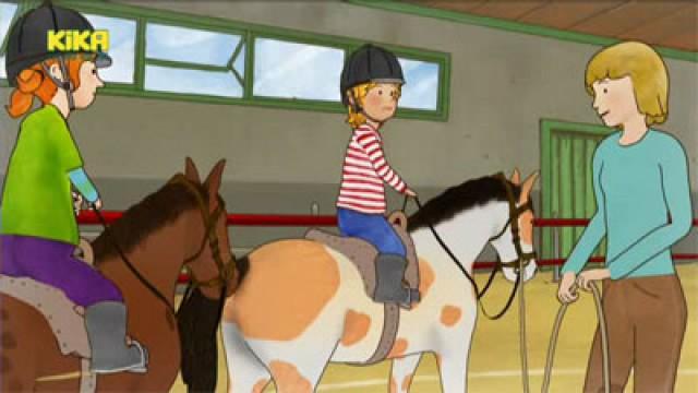 Conni lernt reiten