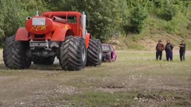 Aufräumen mit Monstertruck