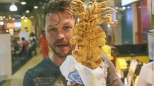 Favourites: Squid and Chips, Kangaroo Meat, Pesto