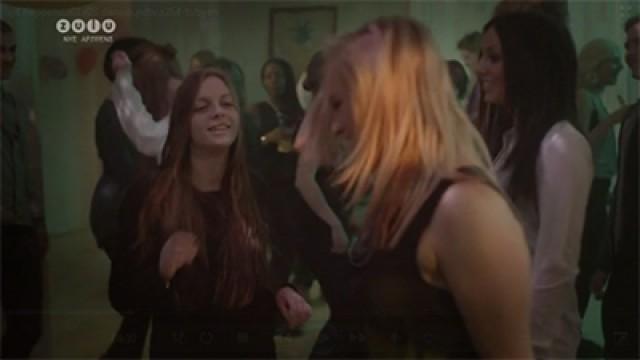 At the dorm party