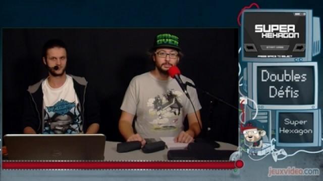 Super Hexagon – Double défi –  Live