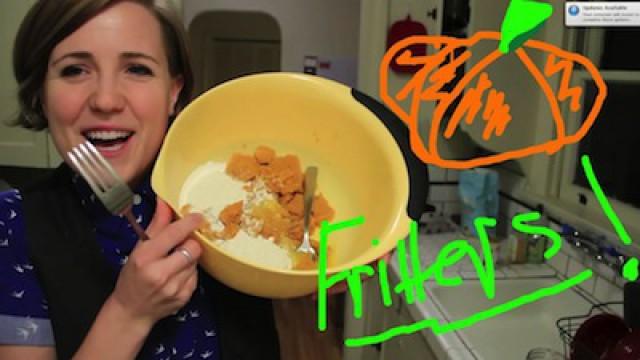 Pumpkin Fritters!