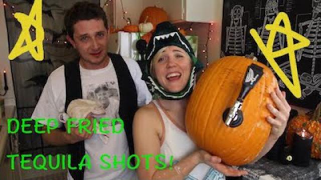 Halloween Deep Fried Tequila Shots