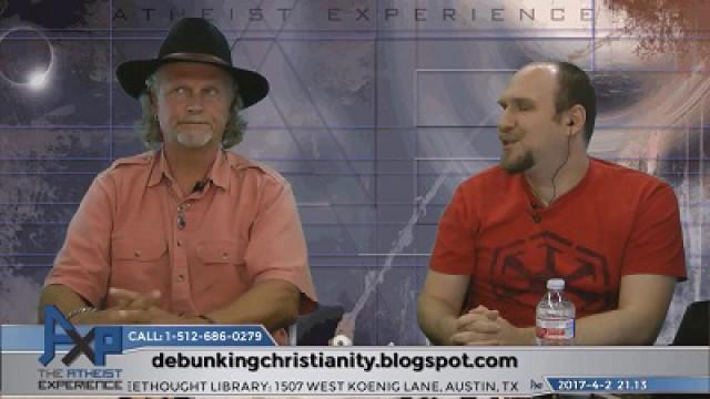Atheist Experience 21.13 with Russell Glasser and John Loftus