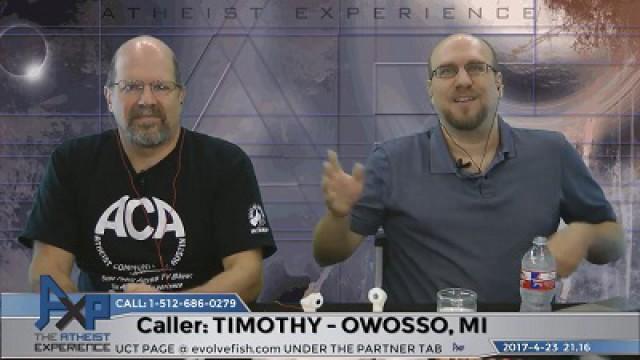 Atheist Experience 21.16 with Russell Glasser and John Iacoletti