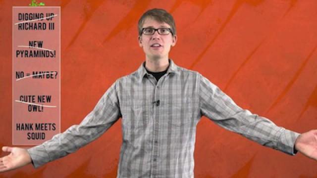 Hank Meets a Giant Squid and Other News