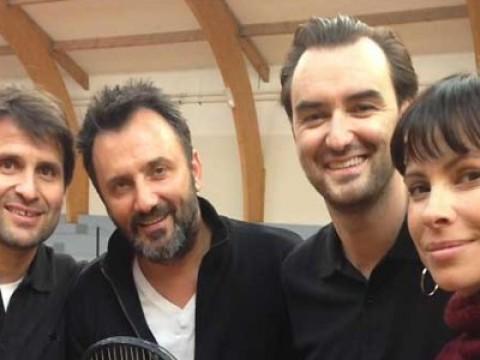 Cyril Lignac, Mathilda May, Fabrice Santoro