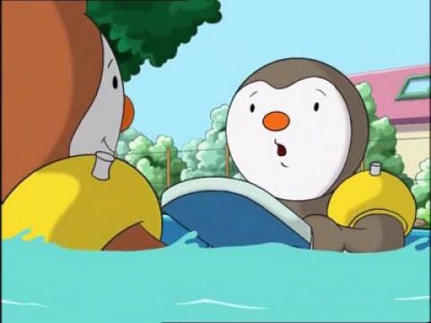 Charley at the Swimming Pool
