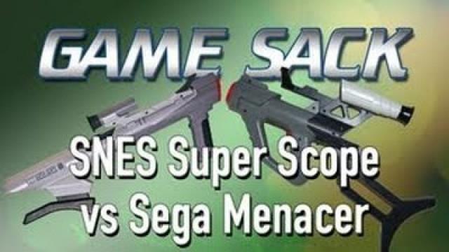 SNES SuperScope vs Sega Menacer