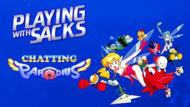 Chatting Parodius - Saturn - Playing with Sacks
