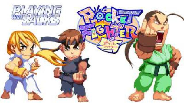 Pocket Fighter - Sega Saturn - Playing with Sacks
