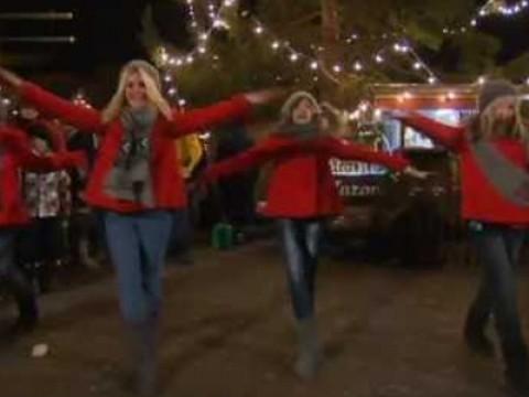 Auf dem Weihnachtsmarkt