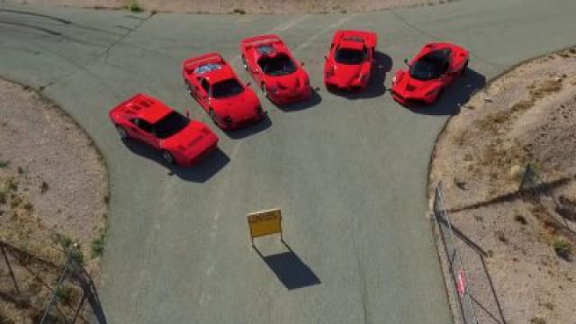 The Five Most Collectible Ferraris On One Track