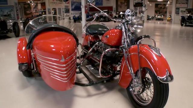 1940 Indian Four with the Sidecar