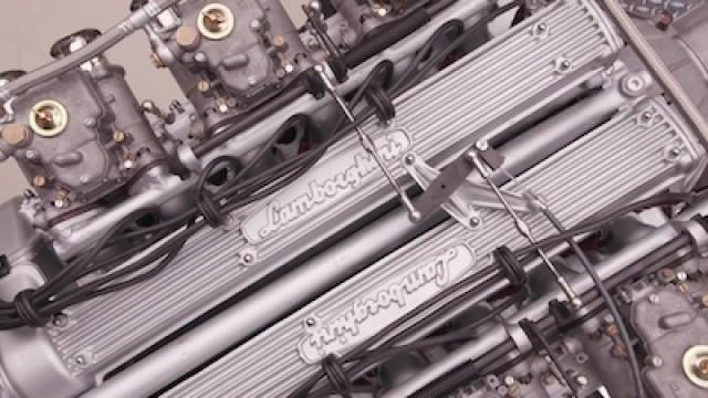 Lamborghini Engines: 350 GT and 8 Liter Marine
