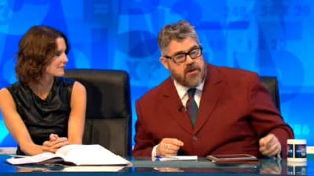 Roisin Conaty, David Mitchell, Phill Jupitus