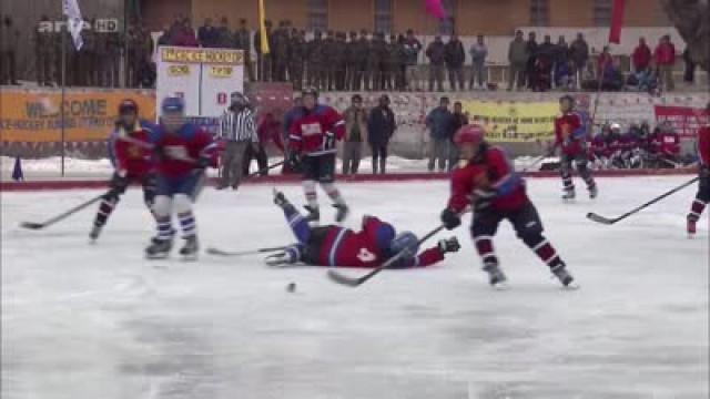 Eishockey – Mädchentraum im Himalaya