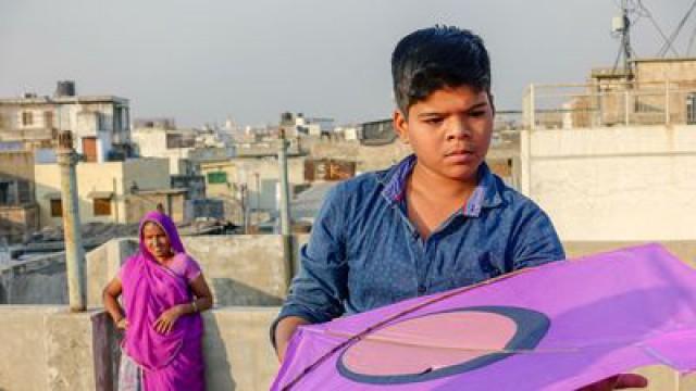 India, a sky of colorful kites
