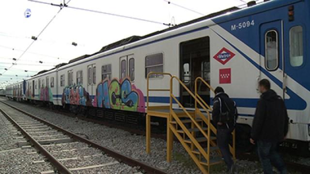 Los grafiteros del metro de Madrid