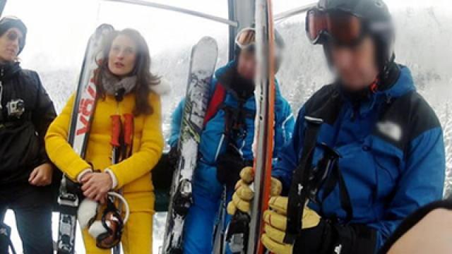 Le cours de ski