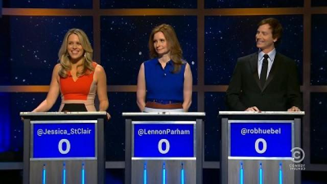 Jessica St. Clair, Lennon Parham, Rob Heubel