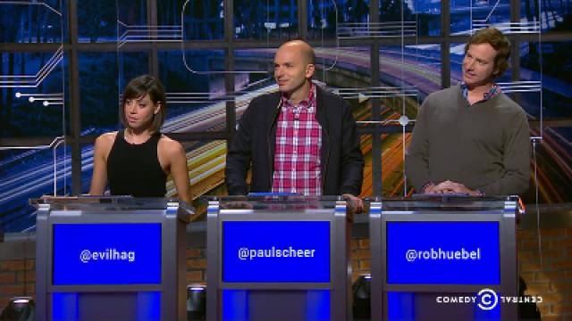 Paul Scheer, Rob Huebel, Aubrey Plaza