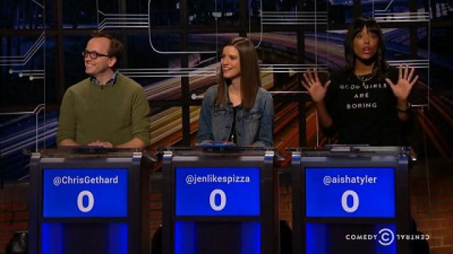 Chris Gethard, Jen D'Angelo, Aisha Tyler