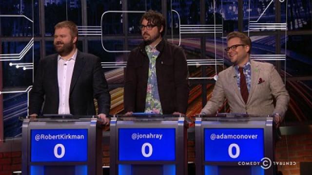 Robert Kirkman, Adam Conover, Jonah Ray