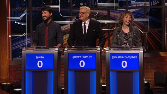 Wil Wheaton, Heather Anne Campbell, Drew Carey