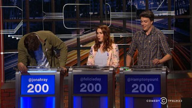 Jonah Ray, Hampton Yount, Felicia Day