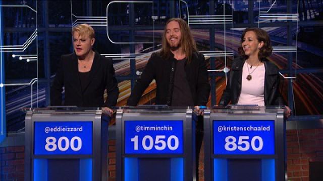 Eddie Izzard, Tim Minchin, Kristen Schaal