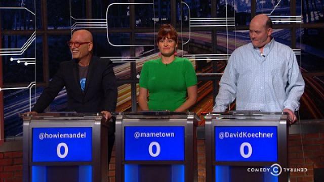 Howie Mandel,  David Koechner, Mamrie Hart