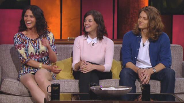 Melissa Ponzio, Haley Webb, and Alex Saxson
