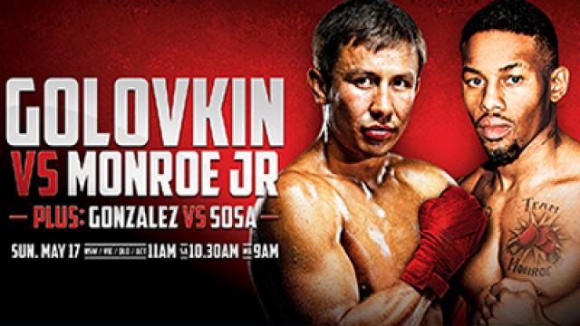 Gennady Golovkin vs. Willie Monroe Jr