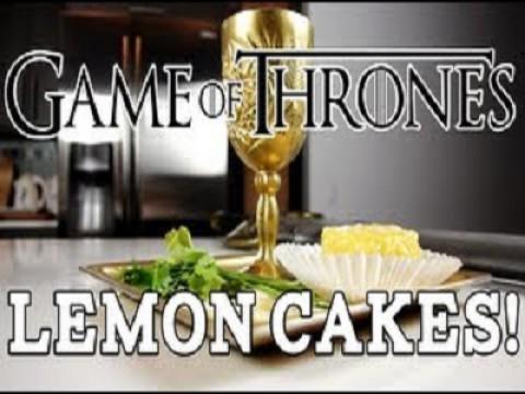 Game of Thrones Lemon Cakes & Milk of the Poppy