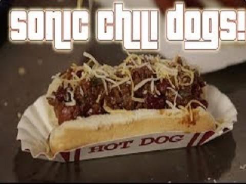 Sonic the Hedgehog Chili Dogs