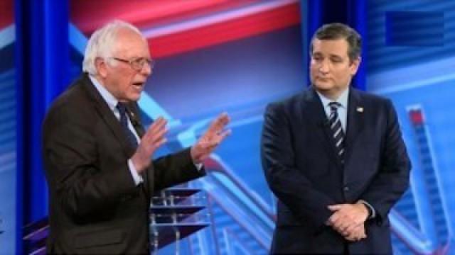 Bernie Sanders v. Ted Cruz Debate Coverage