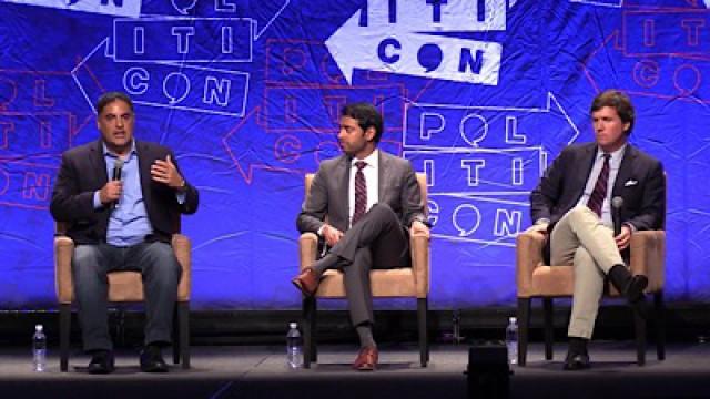 Politicon: Cenk Uygur In Conversation with Tucker Carlson
