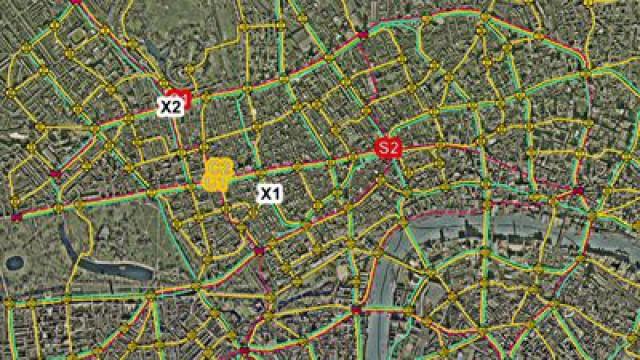 Scotland Yard mit Zuschauern