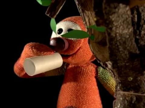 El tub de paper i l'arbre parla