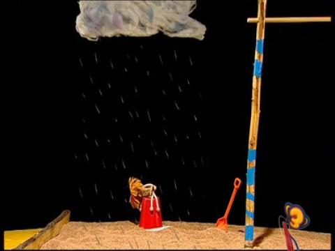 La nina s'ha mullat