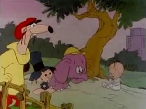 El elefantito bebé