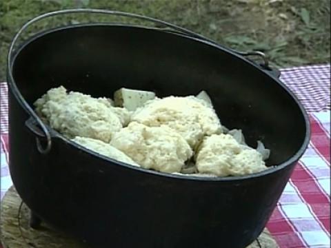 Stew, Dumplings and Cobbler