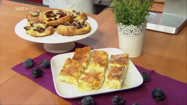 Zwetschgenstreusel und Dresdner Eierschecke