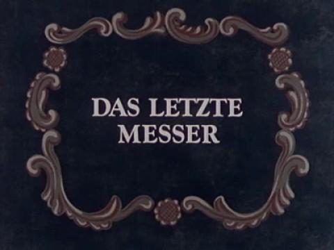 Das letzte Messer